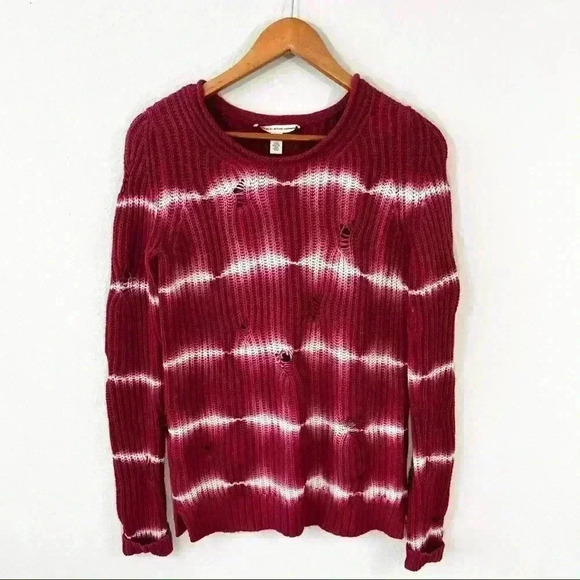 Cotton by Autumn Cashmere distressed sweater - Picture 1 of 4